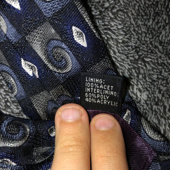 Louis Roth 100% silk shell tie - Picture 4 of 4